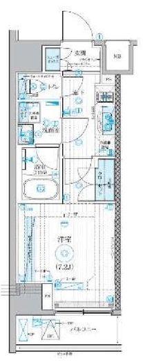 ブライズ大森本町 10階 間取り図