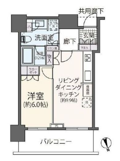 ブランズ渋谷桜丘 20階 間取り図