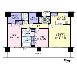 アーバンドックパークシティ豊洲タワー 15階 間取り図