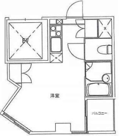 Tostu Residence Shiodome 12階 間取り図