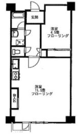 アーバンコートサカスⅢ 202 間取り図