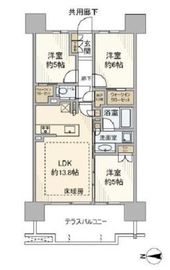 シティテラス品川イースト 13階 間取り図