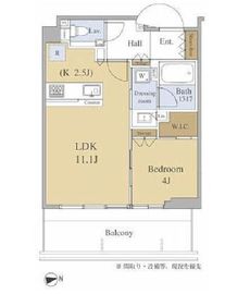 シティタワーズ東京ベイ 23階 間取り図