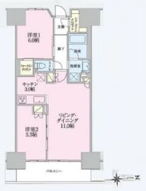 トラープランド翠命館 1106 間取り図