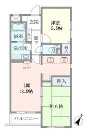 クレールベール碑文谷 203 間取り図