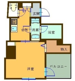 グランメゾン三宿矢野 203 間取り図