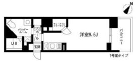 グロースメゾン新横浜 507 間取り図