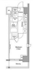 ザ・パークハビオ巣鴨 910 間取り図