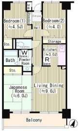 クリケットヒル富ヶ谷 201 間取り図