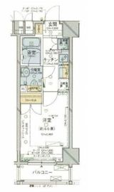 パレステュディオ麹町 8階 間取り図