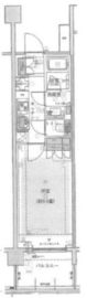 リビオ東中野ヒルトップ 4階 間取り図