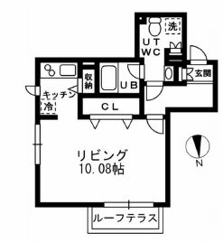 プライムアーバン学芸大学 402 間取り図