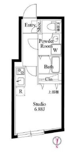 エルファーロ広尾 201 間取り図