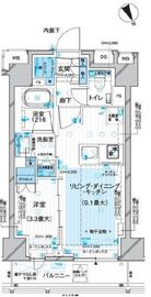 ルジェンテ早稲田 3階 間取り図