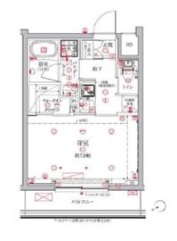 クレイシア三鷹 2階 間取り図