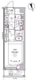 RELUXIA品川中延 (リルシア品川中延) 2階 間取り図