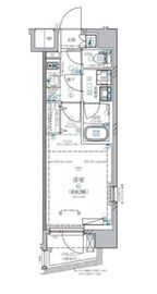 ディアレイシャス赤羽 3階 間取り図