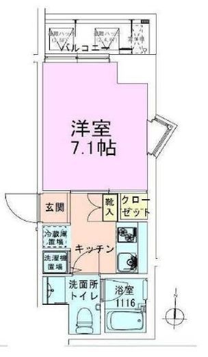 東陽町レジデンス壱番館 2階 間取り図