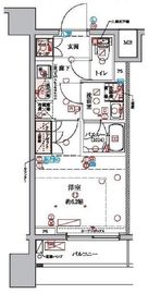 ラクラス横浜 204 間取り図