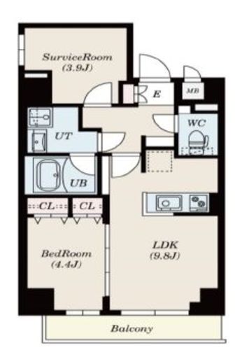 S-RESIDENCE錦糸町South (エスレジデンス錦糸町サウス) 602 間取り図