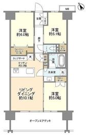 ヴェレーナグラン門前仲町 3階 間取り図