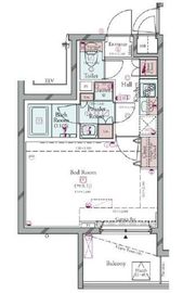 コンシェリア池上THE RESIDENCE 1階 間取り図