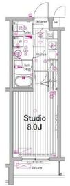 ガーラ・ヴィスタ武蔵小山 1階 間取り図