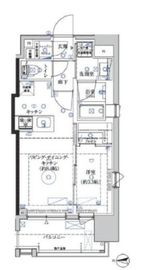 クレイシア赤羽 6階 間取り図