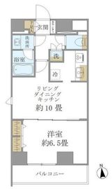 PREMIUM CUBE 上野 (プレミアムキューブ上野) 11階 間取り図