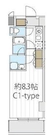 LEXE AZEST横濱関内 10階 間取り図