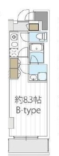 LEXE AZEST横濱関内 10階 間取り図