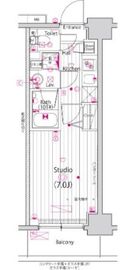 ガーラ・プライム横濱関内 8階 間取り図