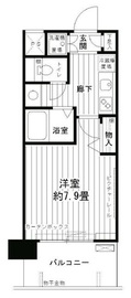 アルテーヌ新横浜 715 間取り図