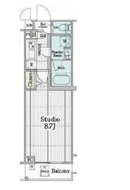 ガーラ・ヴィスタ武蔵小山 2階 間取り図