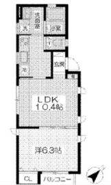 プランドール 201 間取り図