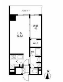 グランハイツ錦糸町 710 間取り図