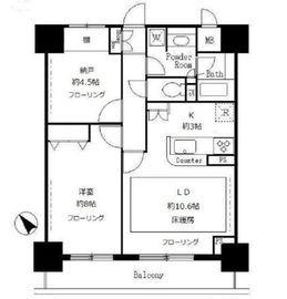 サンクレール荒川ブランガーデン 703 間取り図