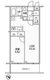 LIME RESIDENCE HIKIFUNE (ライムレジデンス曳舟) 316 間取り図