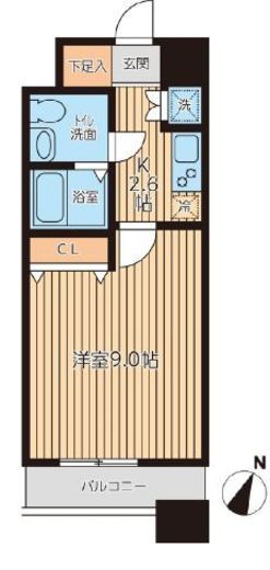 CITY SPIRE平井 (シティスパイア平井) 202 間取り図