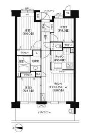 パークビューステージ東陽町 3階 間取り図