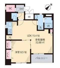 N・Y根津八重垣 903 間取り図