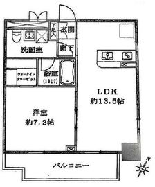 三樹ビル 902 間取り図