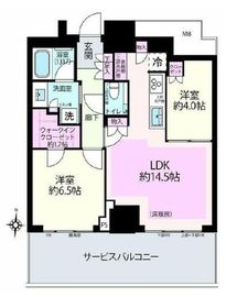 THE YOKOHAMA FRONT TOWER (ザ・ヨコハマフロントタワー) 27階 間取り図