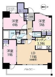 リビオレゾン東陽町ステーションプレミア 11階 間取り図
