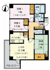 カサ・グランデ水道橋 802 間取り図