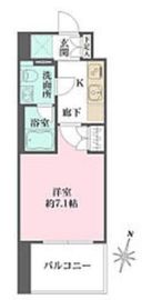 ベルフェリーク横濱山下町 403 間取り図