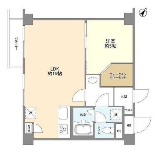 赤坂七番館 4階 間取り図