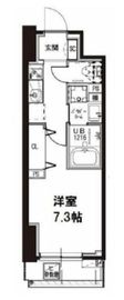 メゾンドアーク南大井 605 間取り図