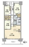 プラウドシティ加賀学園通り 2階 間取り図