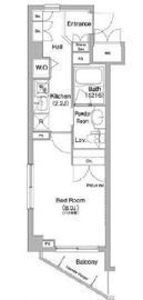 コンフォリア目黒長者丸 112 間取り図